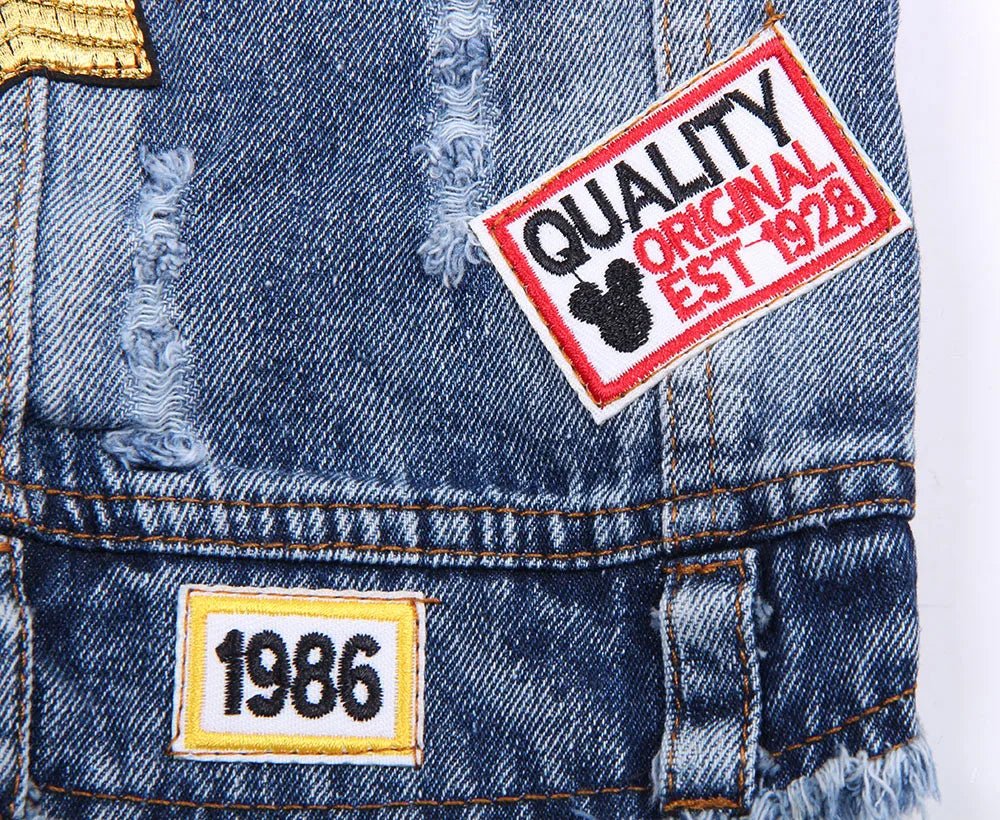 Dog Jeans Jacket Denim Coat Vest