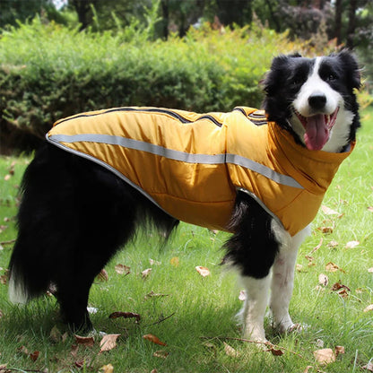 Waterproof Dog Winter Jacket - Reflective & Warm