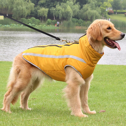 Waterproof Dog Winter Jacket - Reflective & Warm