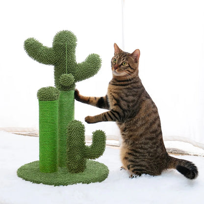 Best Cat Tree Tower Furniture with Hammock Small Cactus Mushroom