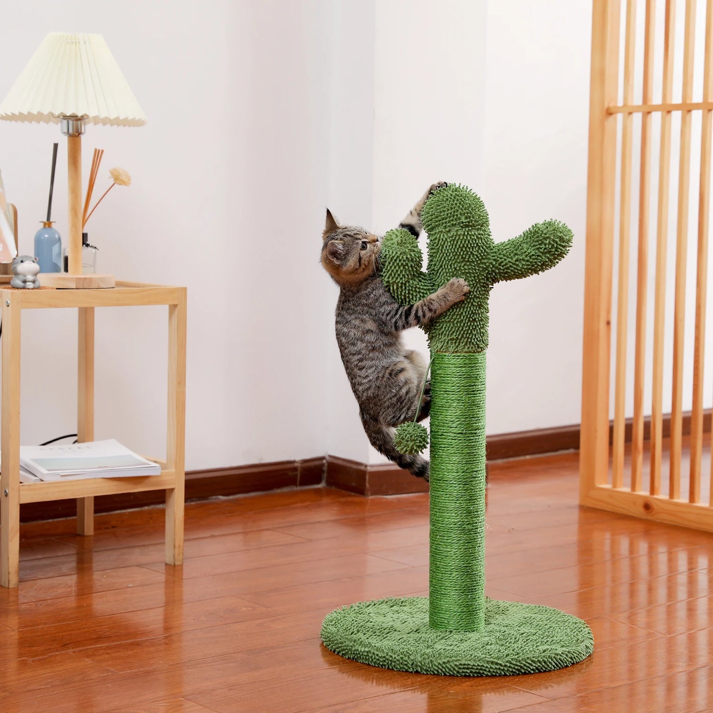 Best Cat Tree Tower Furniture with Hammock Small Cactus Mushroom