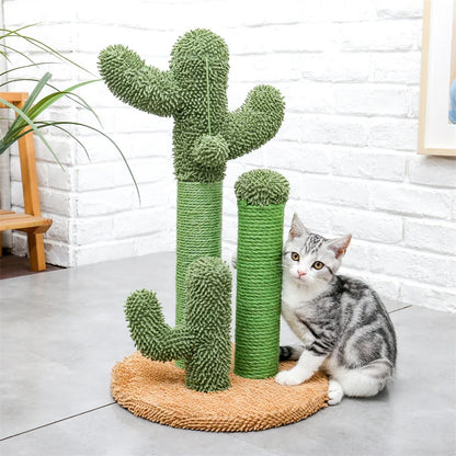 Best Cat Tree Tower Furniture with Hammock Small Cactus and Mushroom variant cat climbing scratch post with hanging ball