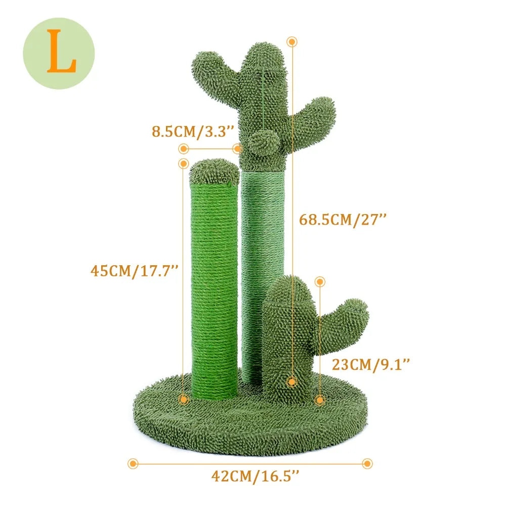 Best Cat Tree Tower Furniture with Hammock Small Cactus Mushroom