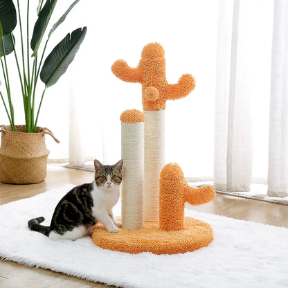 Best Cat Tree Tower Furniture with Hammock Small Cactus Mushroom