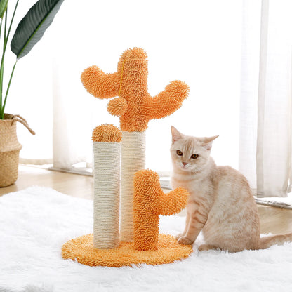 Best Cat Tree Tower Furniture with Hammock Small Cactus Mushroom