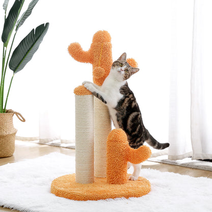 Best Cat Tree Tower Furniture with Hammock Small Cactus Mushroom