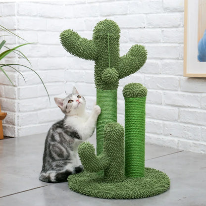 Best Cat Tree Tower Furniture with Hammock Small Cactus Mushroom