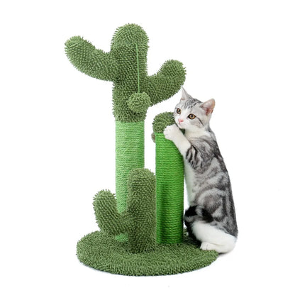 Best Cat Tree Tower Furniture with Hammock Small Cactus Mushroom