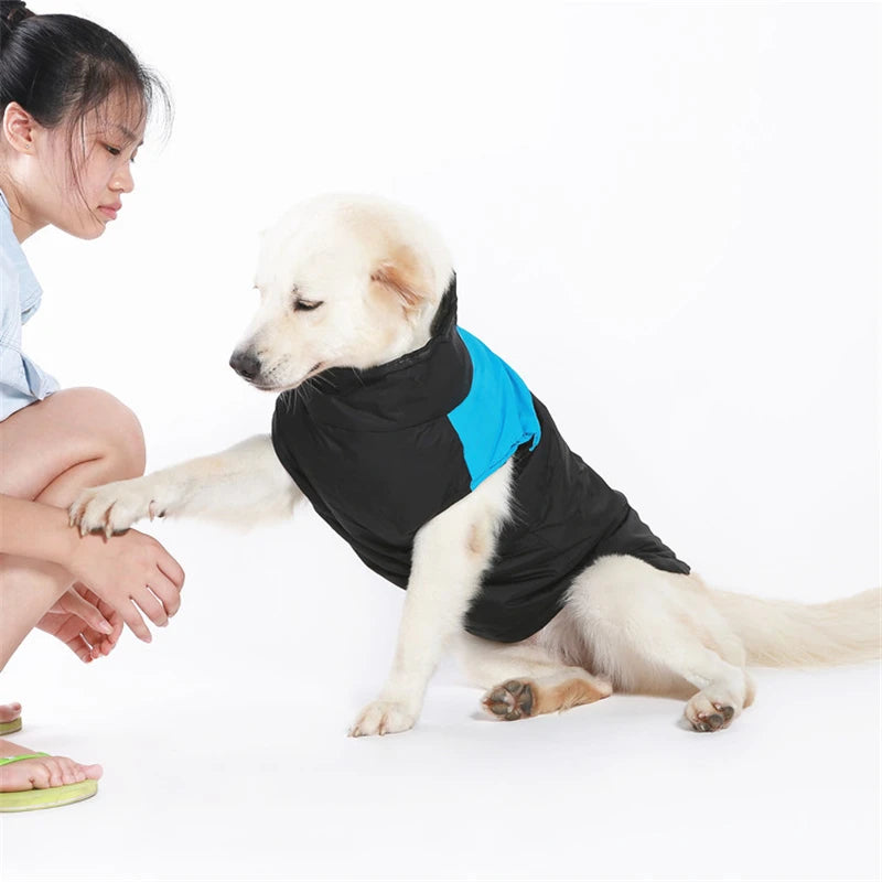 Warm Winter Pet Dog Coat – Waterproof Vest for Small, Medium, and Large Dogs