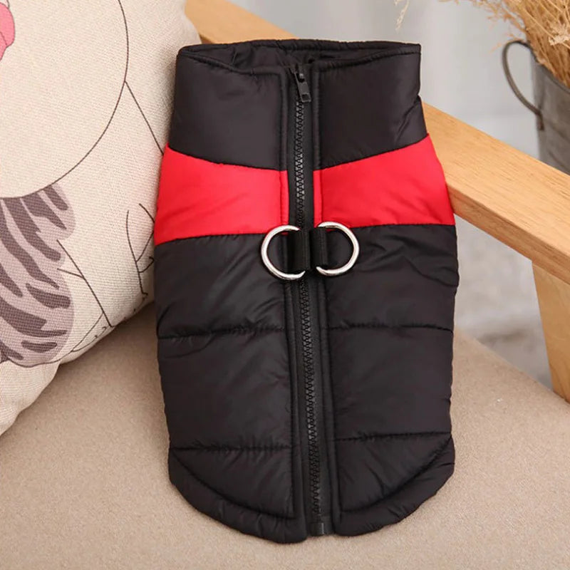 Warm Winter Pet Dog Coat – Waterproof Vest for Small, Medium, and Large Dogs