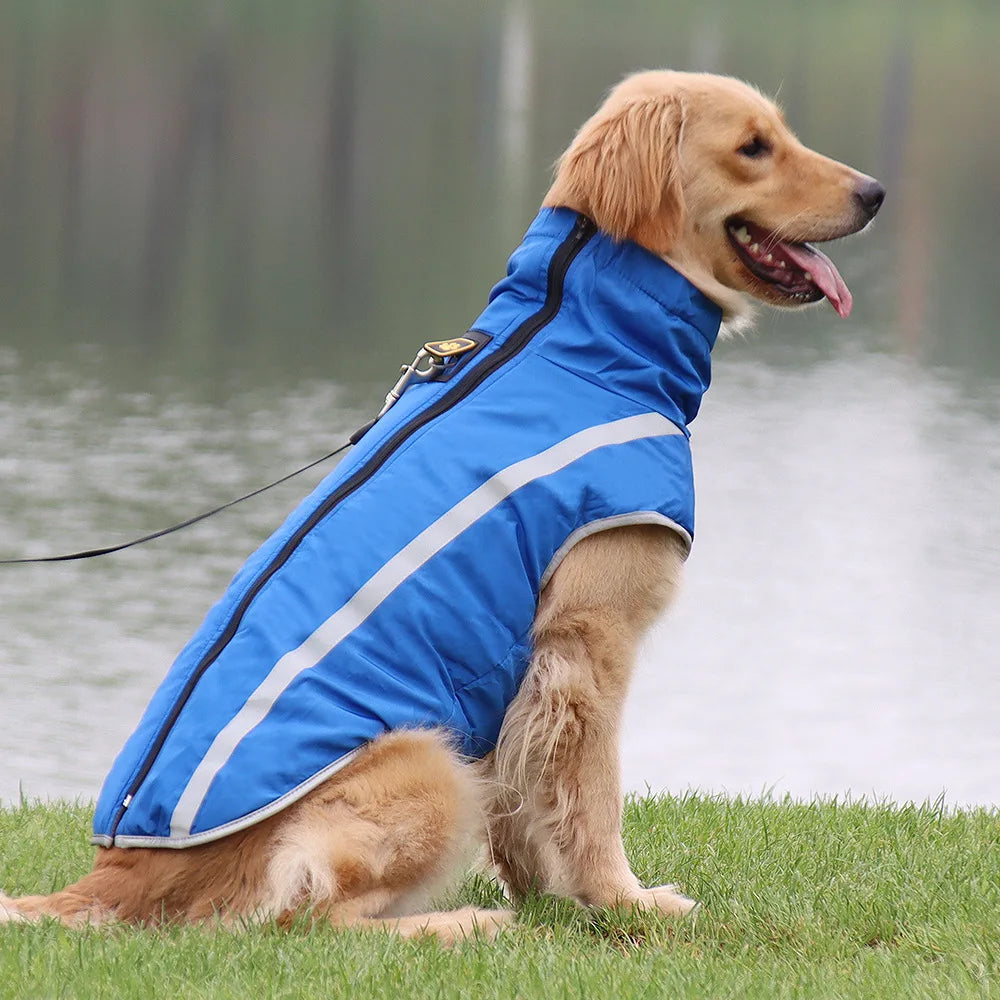 Waterproof Dog Winter Jacket - Reflective & Warm