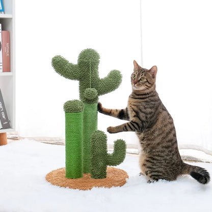 Best Cat Tree Tower Furniture with Hammock Small Cactus Mushroom