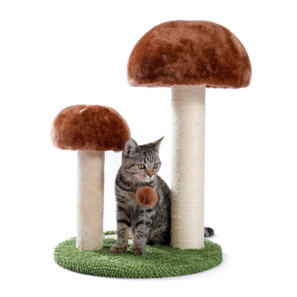 Best Cat Tree Tower Furniture with Hammock Small Cactus Mushroom