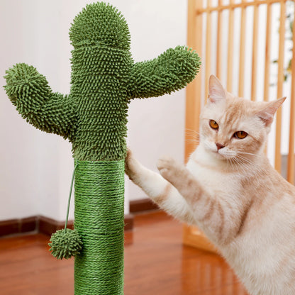 Best Cat Tree Tower Furniture with Hammock Small Cactus Mushroom