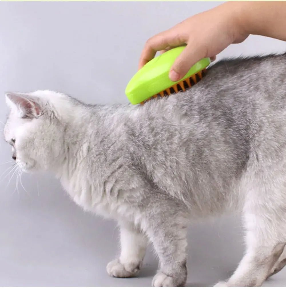 3-in-1 Steamy Pet Grooming Brush