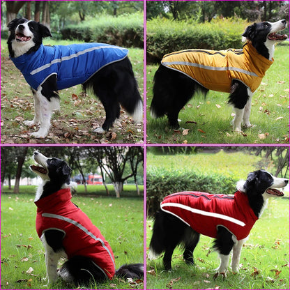 Waterproof Dog Winter Jacket - Reflective & Warm