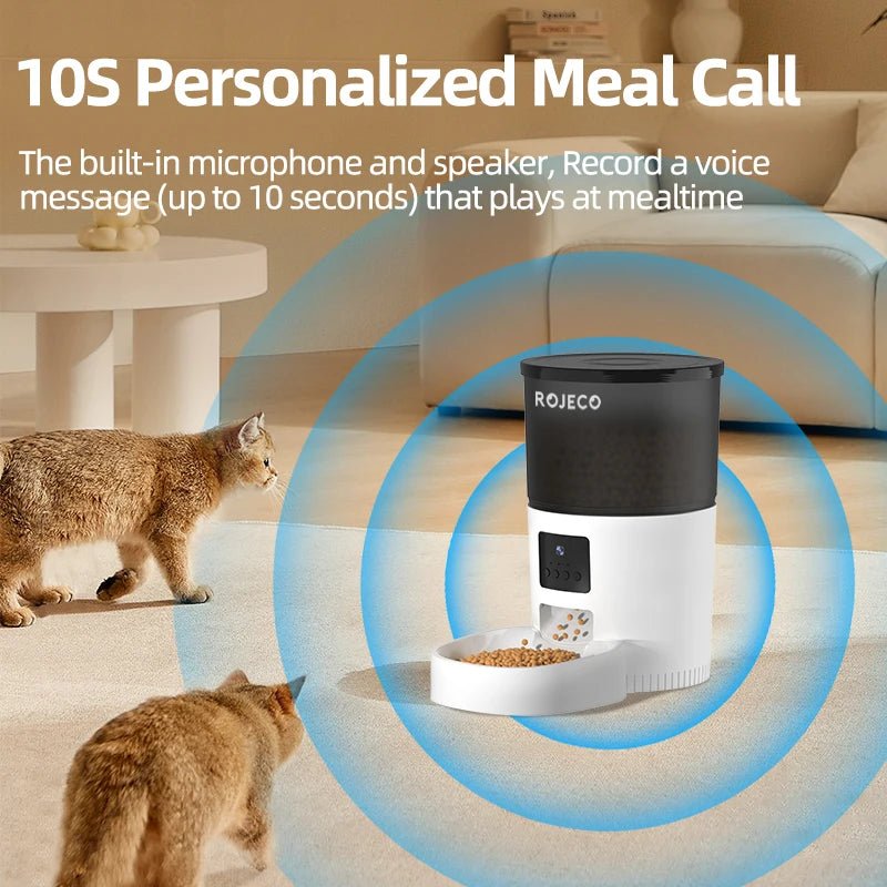 Automatic Pet Feeder with Camera & Voice