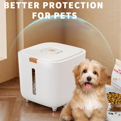 Modern Style Pet Food Storage Barrel – Large Capacity &amp; Moisture-Proof