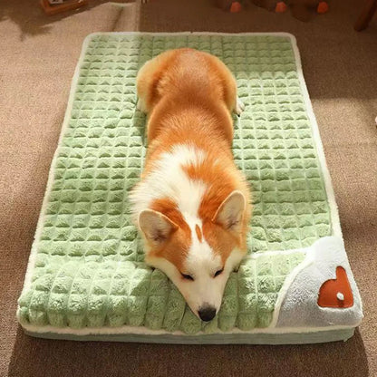 Winter Thickened Pet Nest Dog Mat Washable