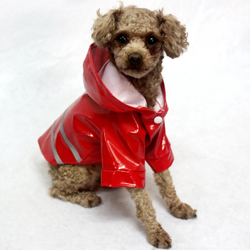 Waterproof Dog Raincoat - Reflective and Comfortable