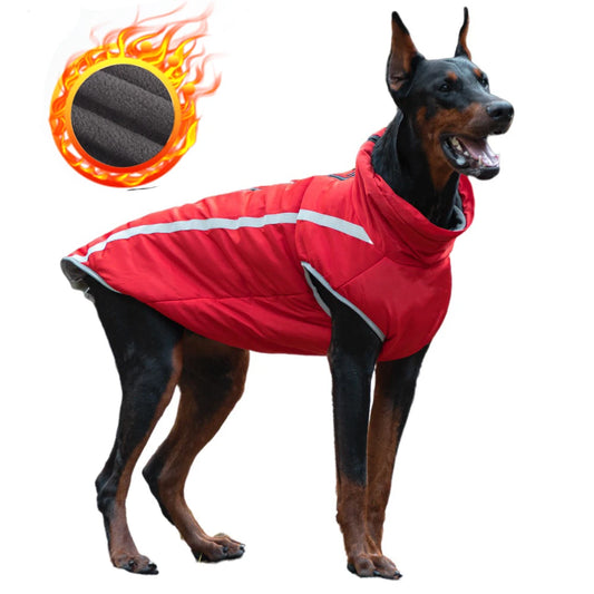 Waterproof Dog Winter Jacket - Reflective & Warm