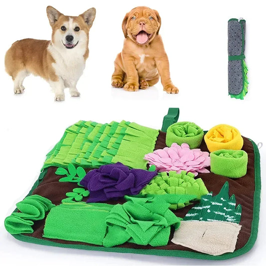 Pet Dogs Snuffle Mat - Interactive Feeding Toy