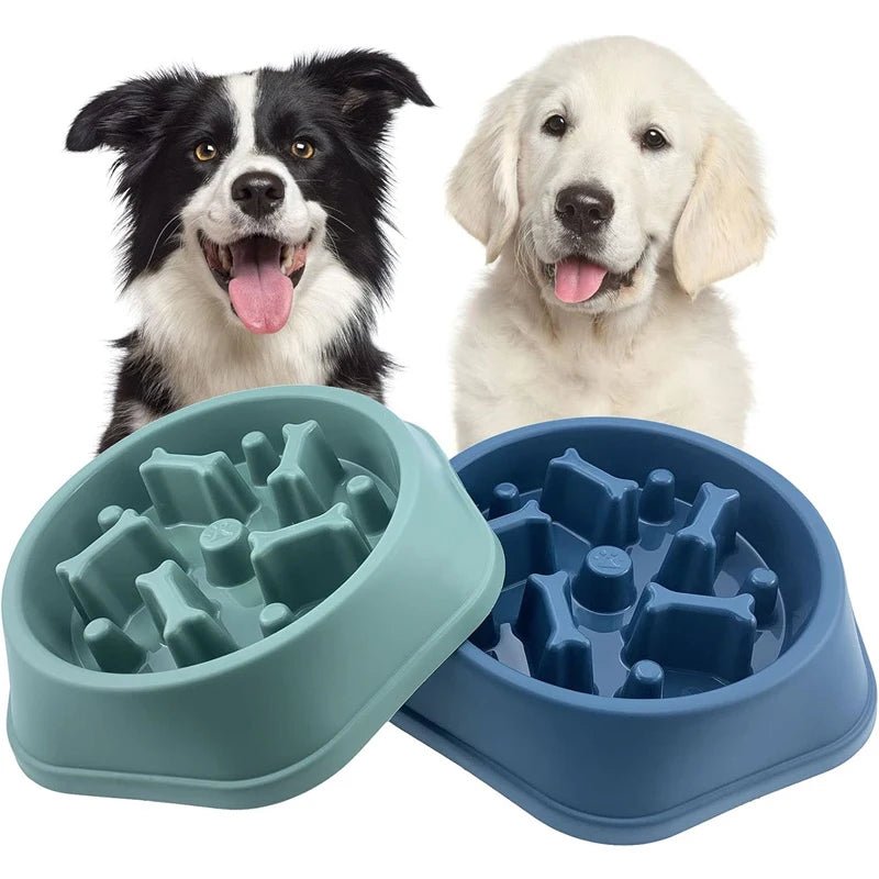 Anti-Choking Slow Feeder Dog Bowl - Promote Healthy Eating for Small Dogs