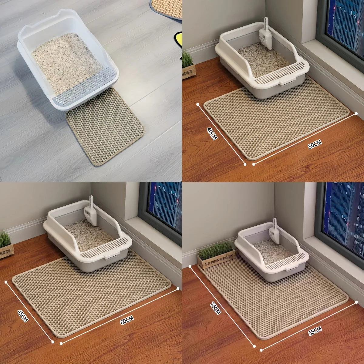 Waterproof Double-Layer Cat Litter Mat