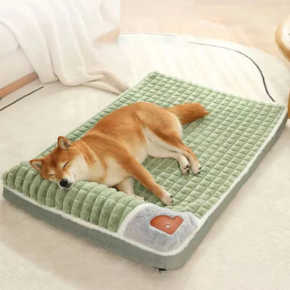 Winter Thickened Pet Nest Dog Mat Washable