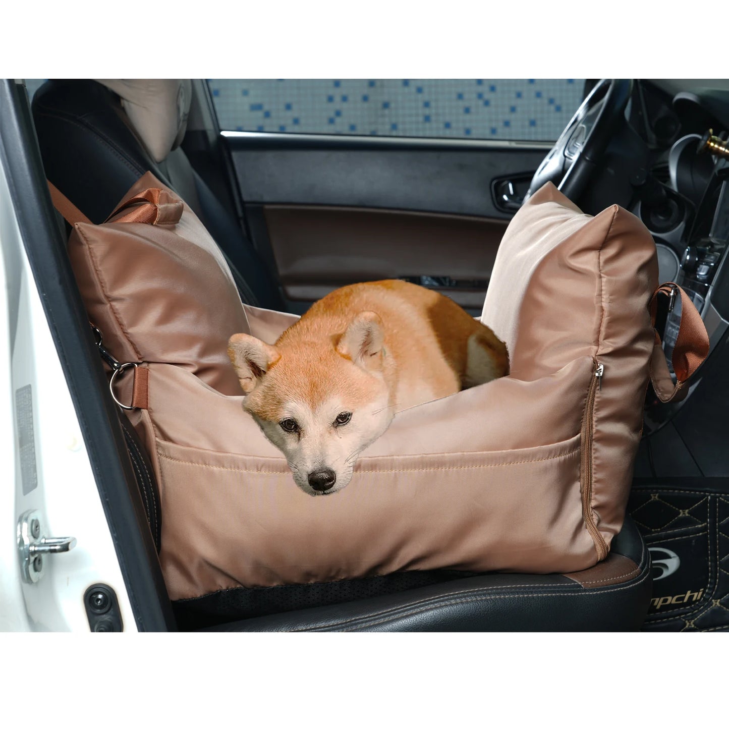 Waterproof Pet Car Seat Bed