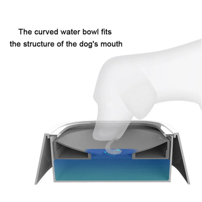 Non-Splash Portable Pet Water Bowl