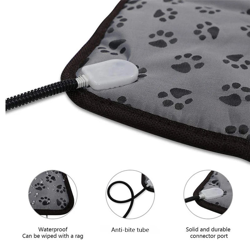 Pet Heating Pad - Electric Blanket for Dogs and Cats