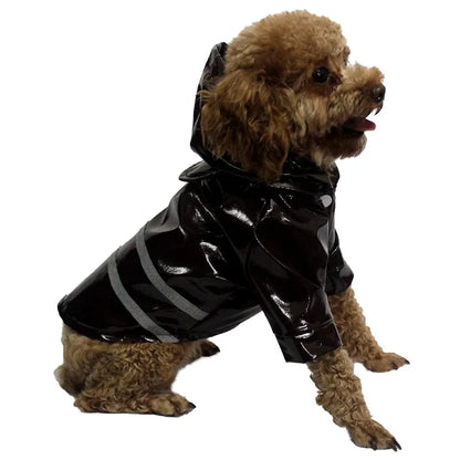 Waterproof Dog Raincoat - Reflective and Comfortable