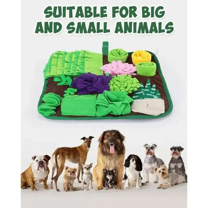 Pet Dogs Snuffle Mat - Interactive Feeding Toy