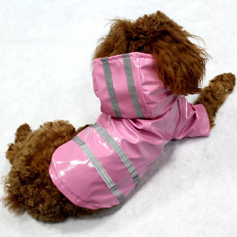 Waterproof Dog Raincoat - Reflective and Comfortable